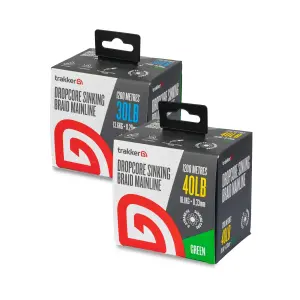 Trakker Dropcore Braid 30lb 13.6kg 0.29mm 1200m Green