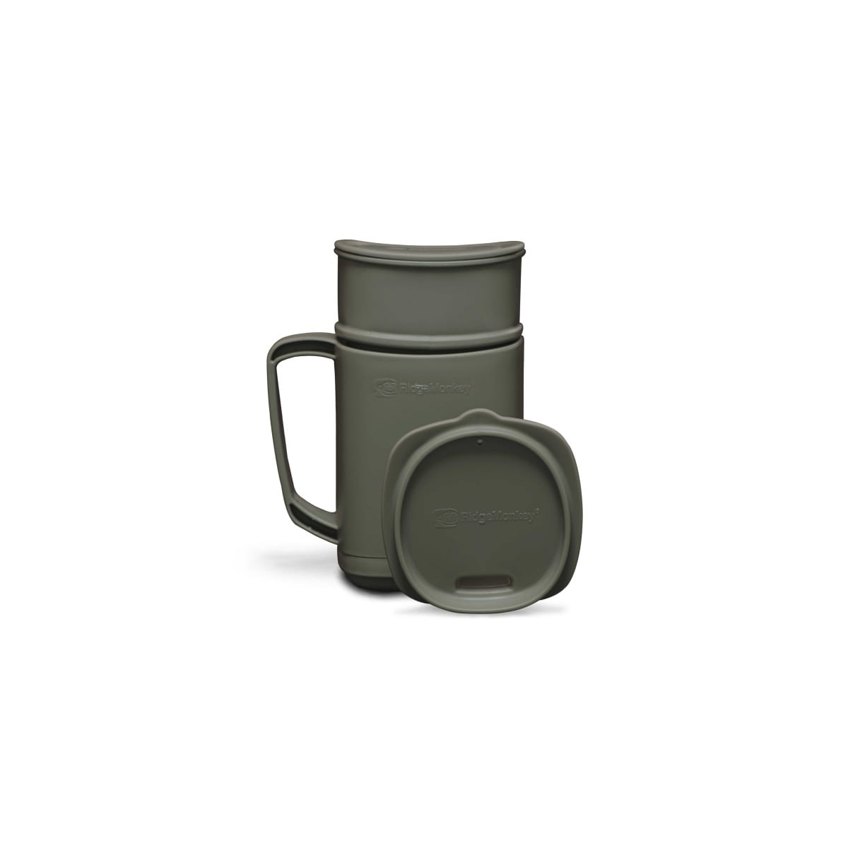 Kubek termoizolacyjny RidgeMonkey ThermoMug DLX Brew Set Green