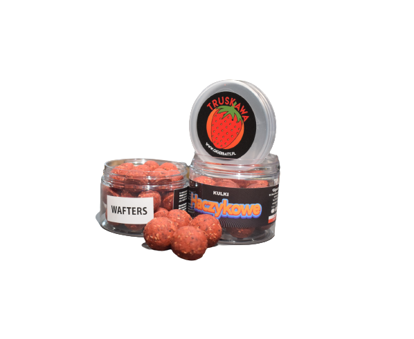 Kulki haczykowe Wafters Truskawa