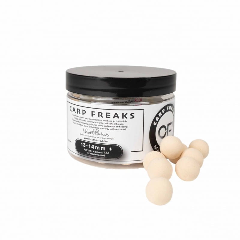 CC Moore Carp Freaks + Pop Ups Yellow 13-14mm