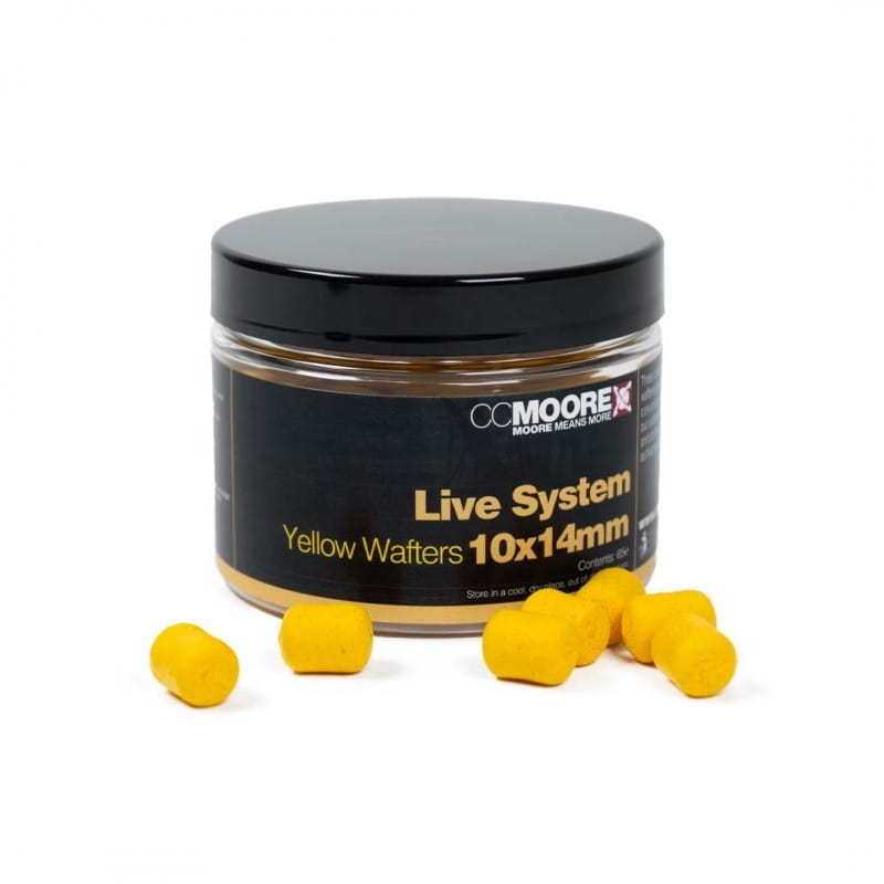 CC Moore Live System Yellow Dumbell Wafters 10x14