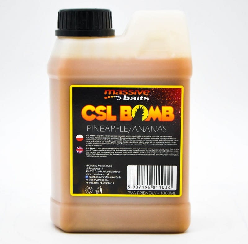 Massive Baits CSL BOOMB Pineapple 1l