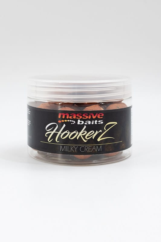 Massive Baits Hookerz Milky Cream 18mm