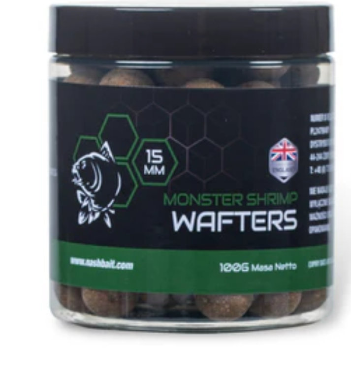 Nash Monster Shrimp Wafters 15mm