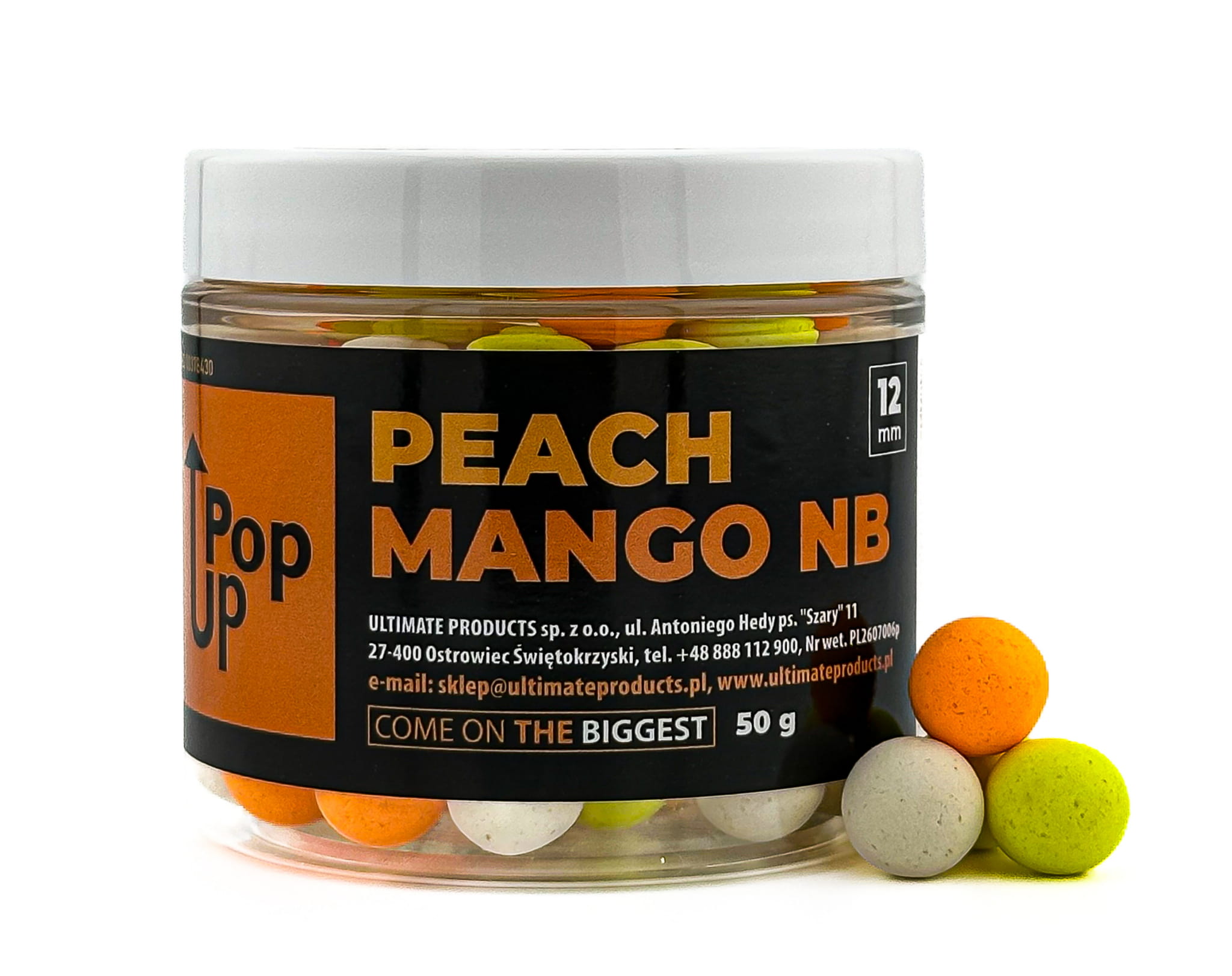 Ultimate Products Pop-up Peach Mango NB 15mm
