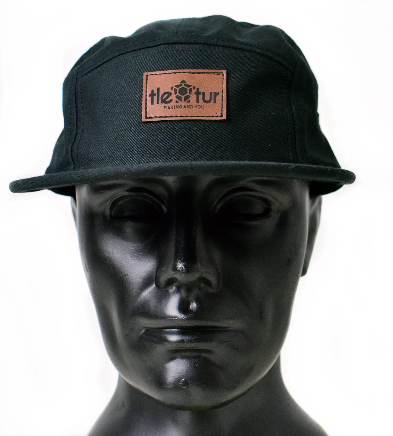 Czapka z Daszkiem 5 Panel Eko Brązowa