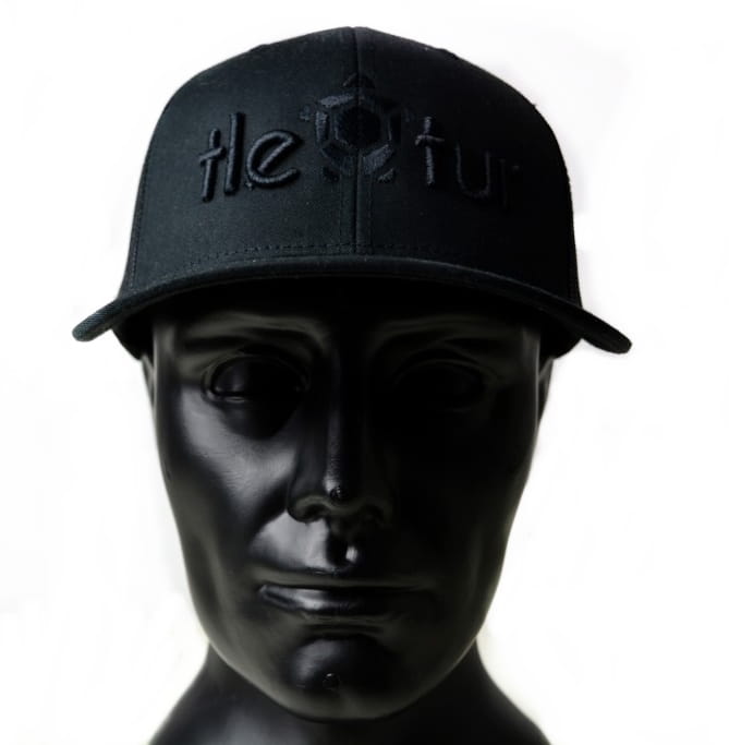 Czapka Trucker Classic Tletur Czarna Czarna