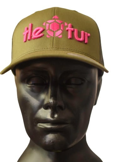 Czapka Trucker Classic Tletur Różowy Haft